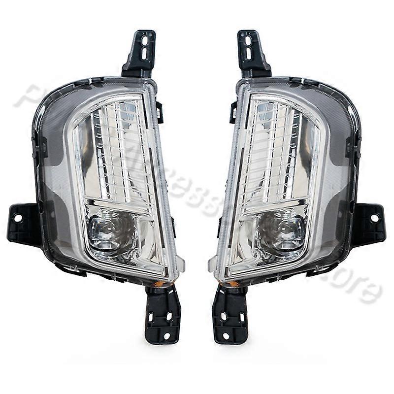 Compatible Daytime Running Front Bumper DRL For Ford Edge 2019 2020 Fog Lamp LED Daytime Running Lights Driving Fog Light Headlight For Car