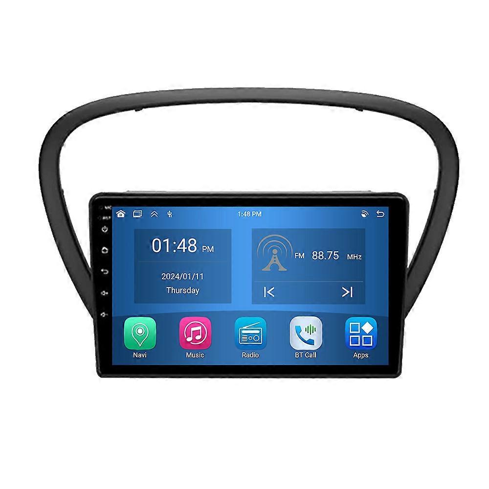 Car Multimedia Player 4G+64G For Peugeot 607 2004 - 2010 CarPlay Android Auto Stereo Radio GPS Navigation Autoradio Bluetooth 2Din Video Touch