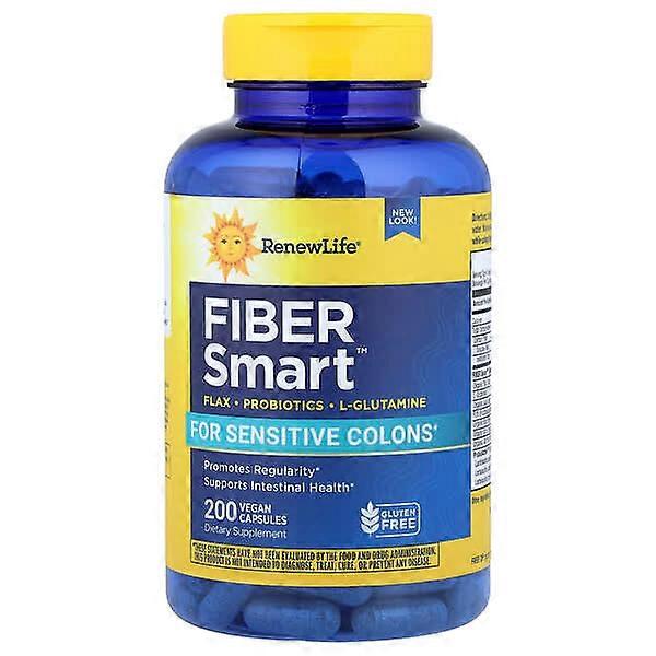 Renew Life, Fiber SmartÃÂÃÂ¢ÃÂÃÂÃÂÃÂ¢, 200 Vegan Capsules