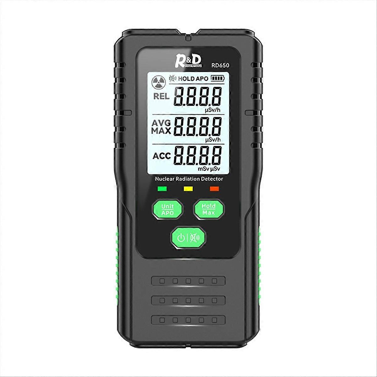 RD650 Geiger Counter Nuclear Radiation Detector X-Ray γ-Ray β-Ray