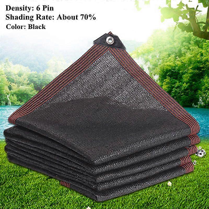 Anti-UV HDPE 6 Pin Sunshade Net Garden Succulent Plant Shading Net Outdoor Swimming Pool Cover Sun Shade Net