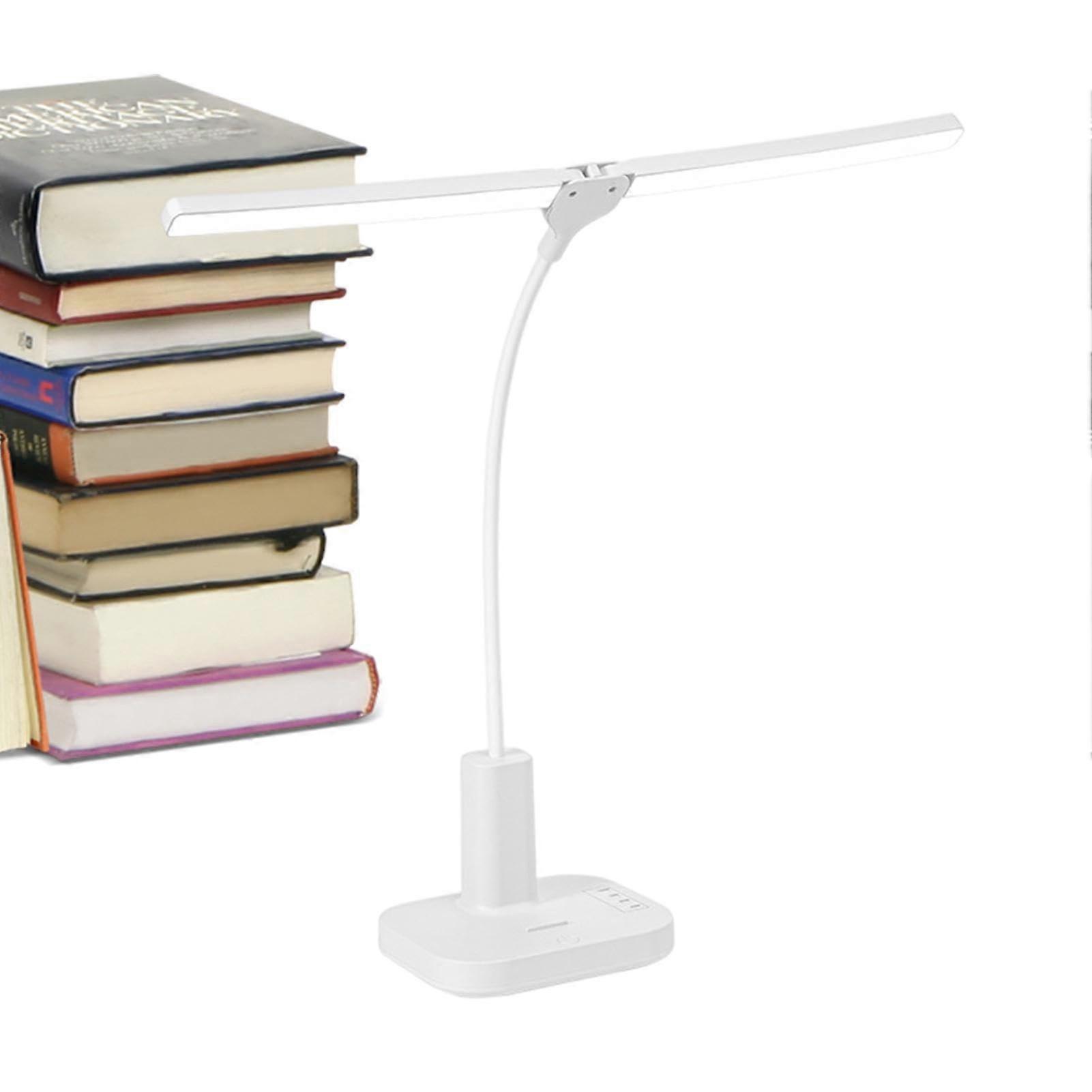 Study Lamps for Desk LED Desk Lamps Small Study Lamp Touch Control USB Charging Port 3 Color Temperatures
