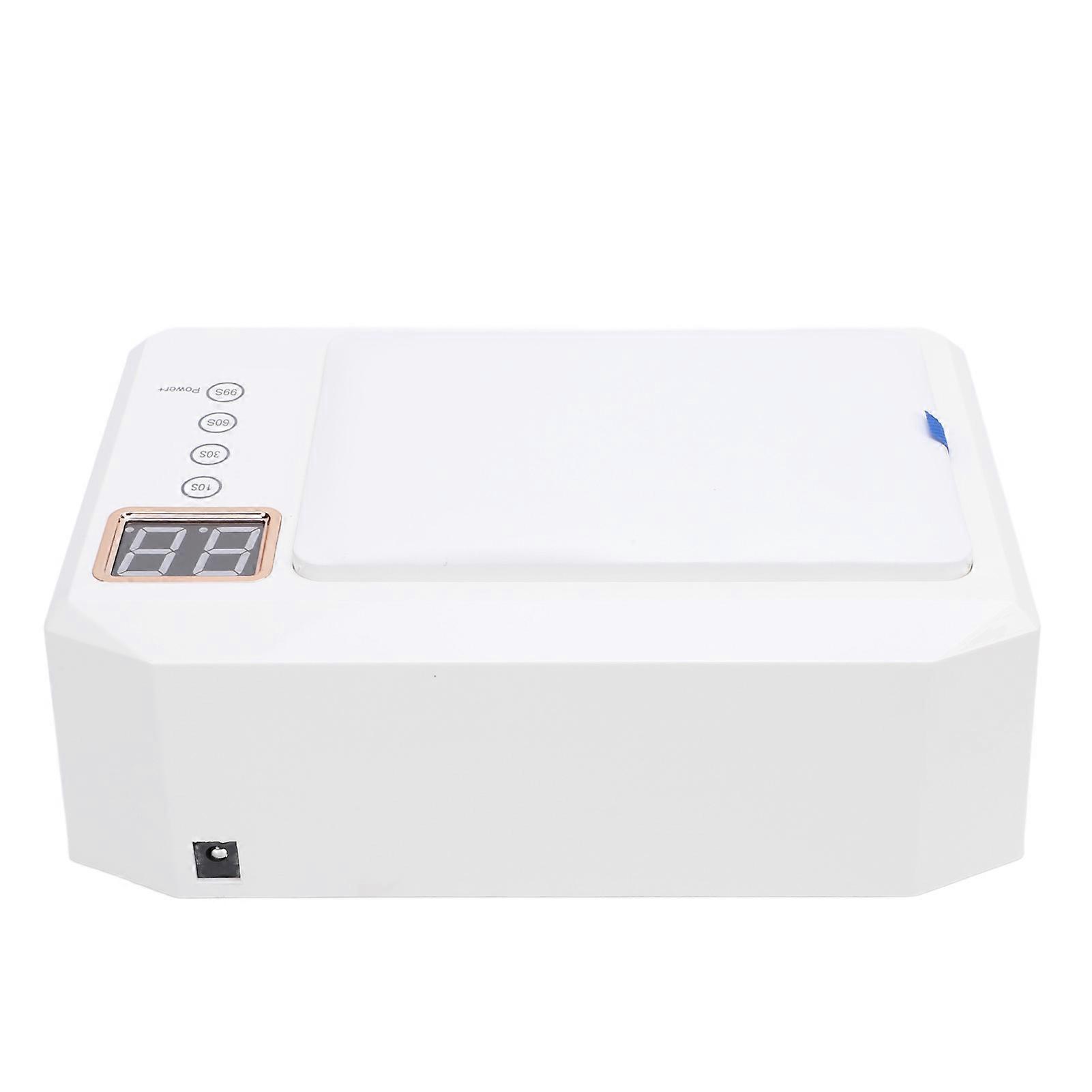 288W Nail Lamp with Hand Pillow 4 Timer UV Gel Nail Light Professional Nail Dryer with Arm Rest for Nails Tech Salon US Plug 