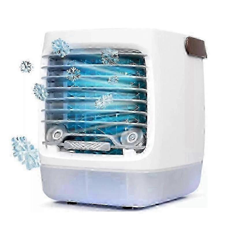 Cross-Border Portable Office Desktop USB Charging Air Cooler with Humidifying