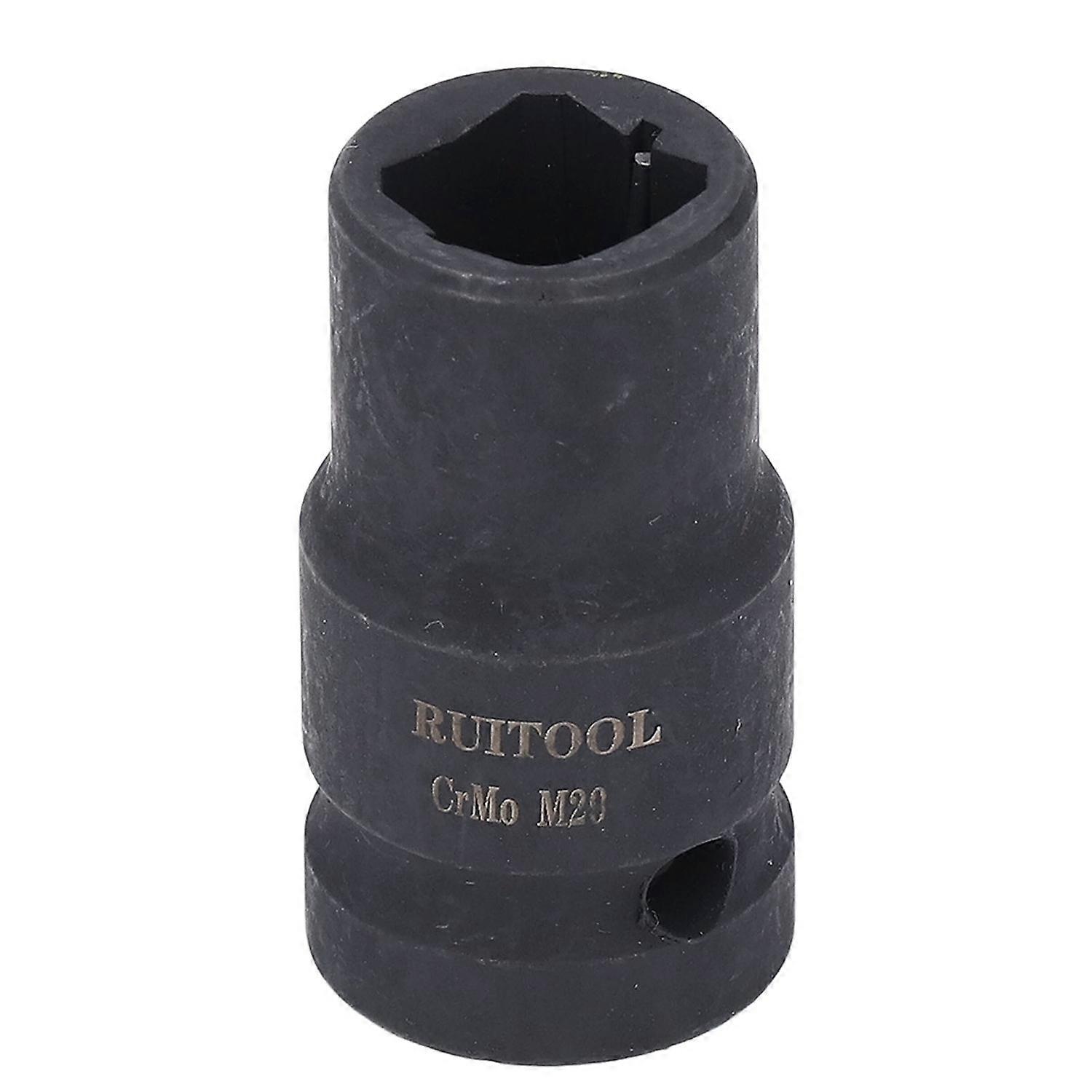 M20 Square Tap Socket CRMO 1/2in Round Corners Tap Socket for Electric Wrench Hand Wrench