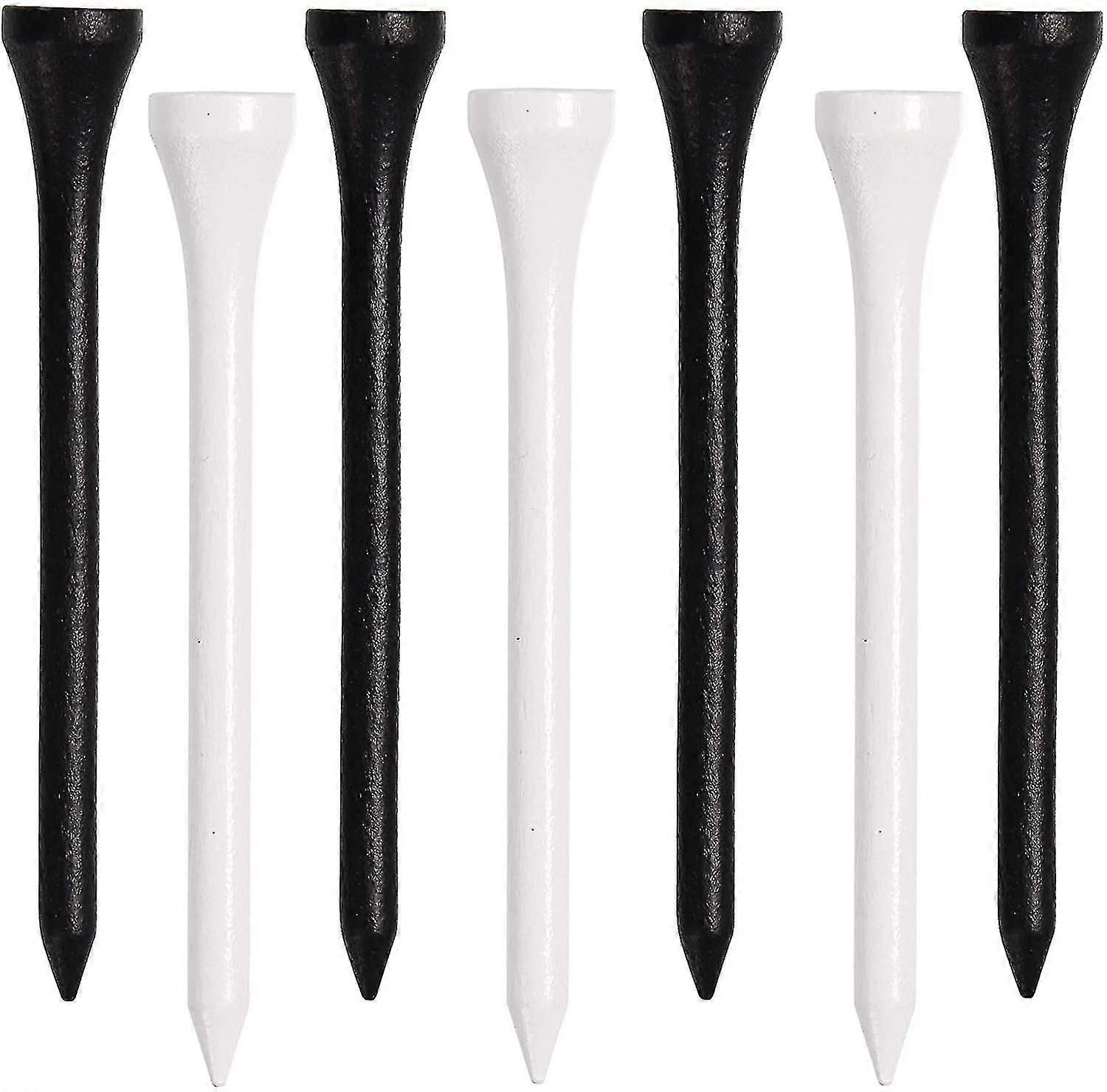 تيشيرتات بياو للجولف، 2 3/4 بوصة، 70 عدة، تي شيرت جولف خشبي فاخر احترافي، تي شيرت جولف طبيعي من الخشب الصلب