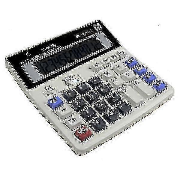 Ds-200ml Classic Calculator Calculator - Large Buttons White