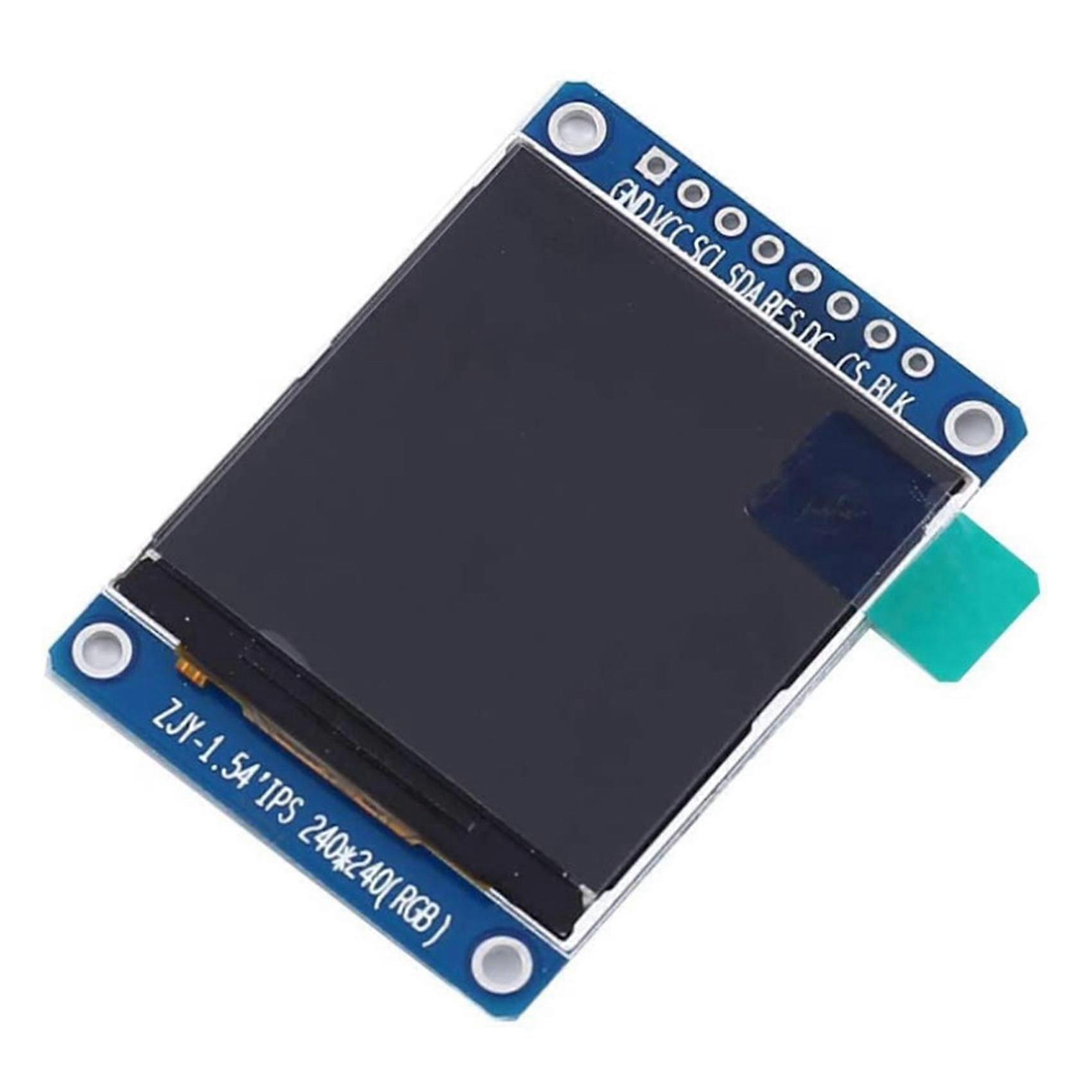 Moniteur LCD IPS HD 1,54 pouces (240 x 240 pixels) et écran LCD Spi St7789 1,54 pouces