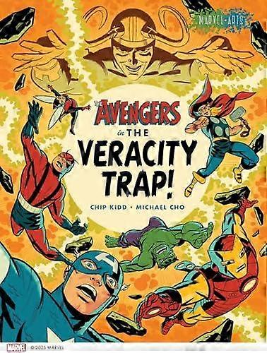The Avengers In The Veracity Trap by Chip Kidd Hardback Book