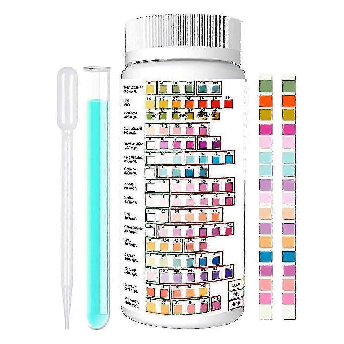 16 In 1 Water Testing Kit For Home Drinking Water Analysis