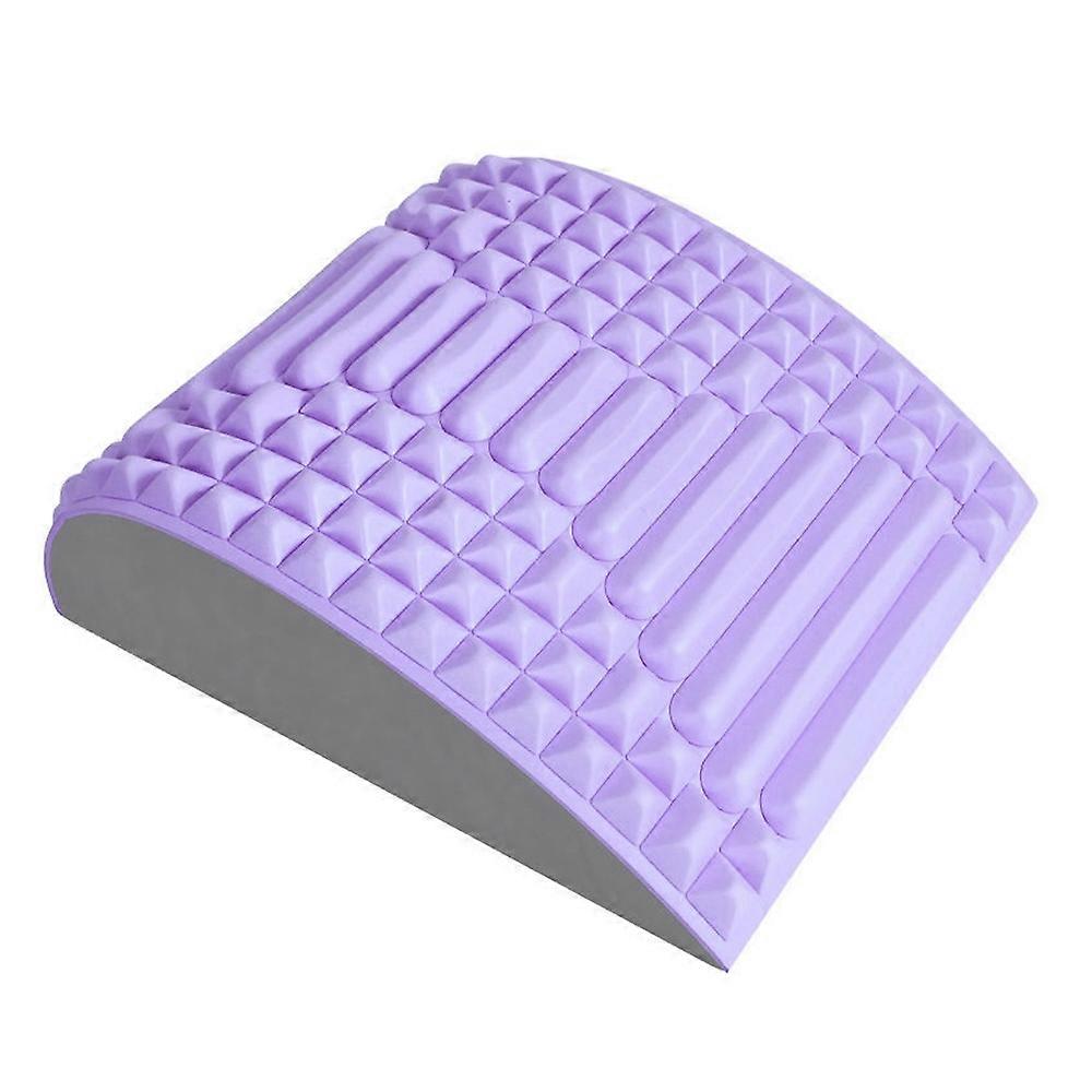 Lumbar Stretch Massager Solid Color (Purple)