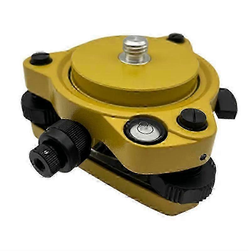 Tribrach with Optical Plummet and GPS Adapter Carrier for Tota - 5/8InX11 Mount Rotate Screw