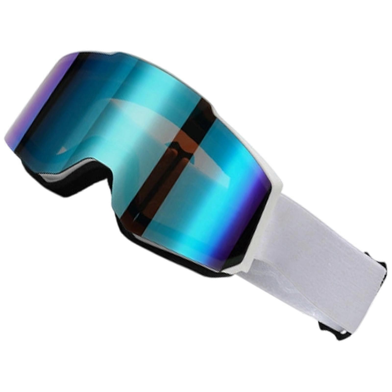 Practical Winter Sports Eyewears with Panoramic Soft Face Paddings PC Texture Suitable for Ski Enthusiasts Present Multicolor