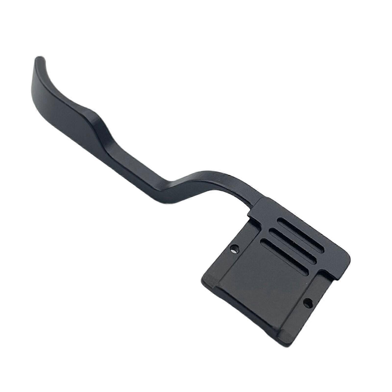 Enhances Shoots Comfort with Metal Thumb Up Grip For XT5, Integrates Hot Shoe Cover  Black