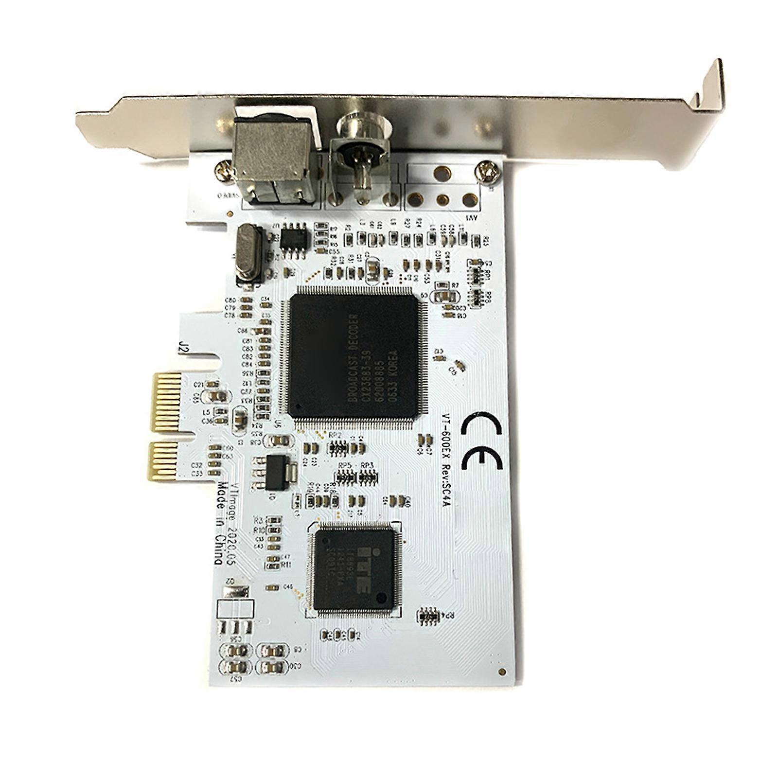 MultiFormat Photo Saving PCIE Capture Card PCIE Expansion Card for Professional Development Use Dynamic Imaging Capture Multicolor