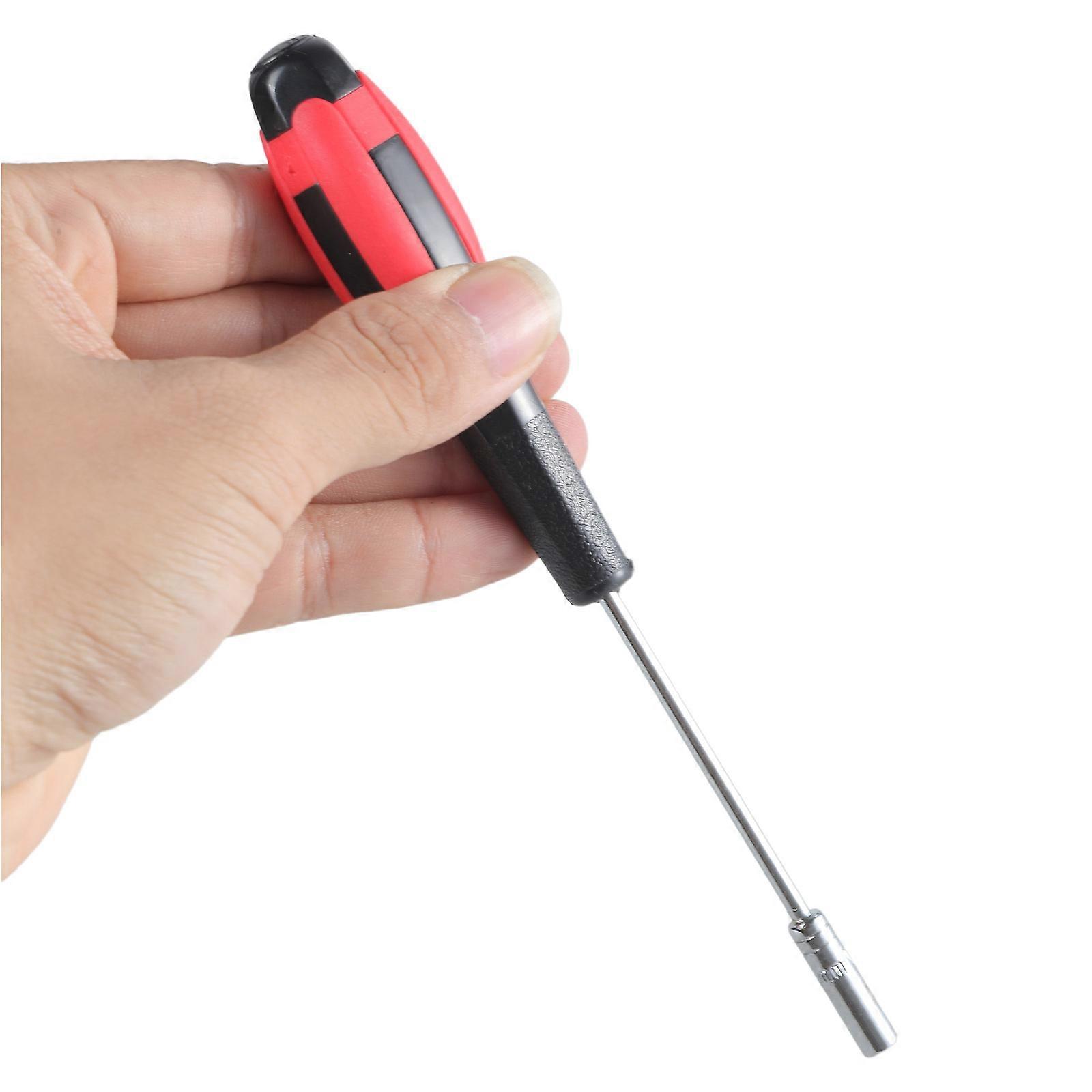 Mini 4mm Handle Socket Wrenche Hex Nut Repair Tool  Black