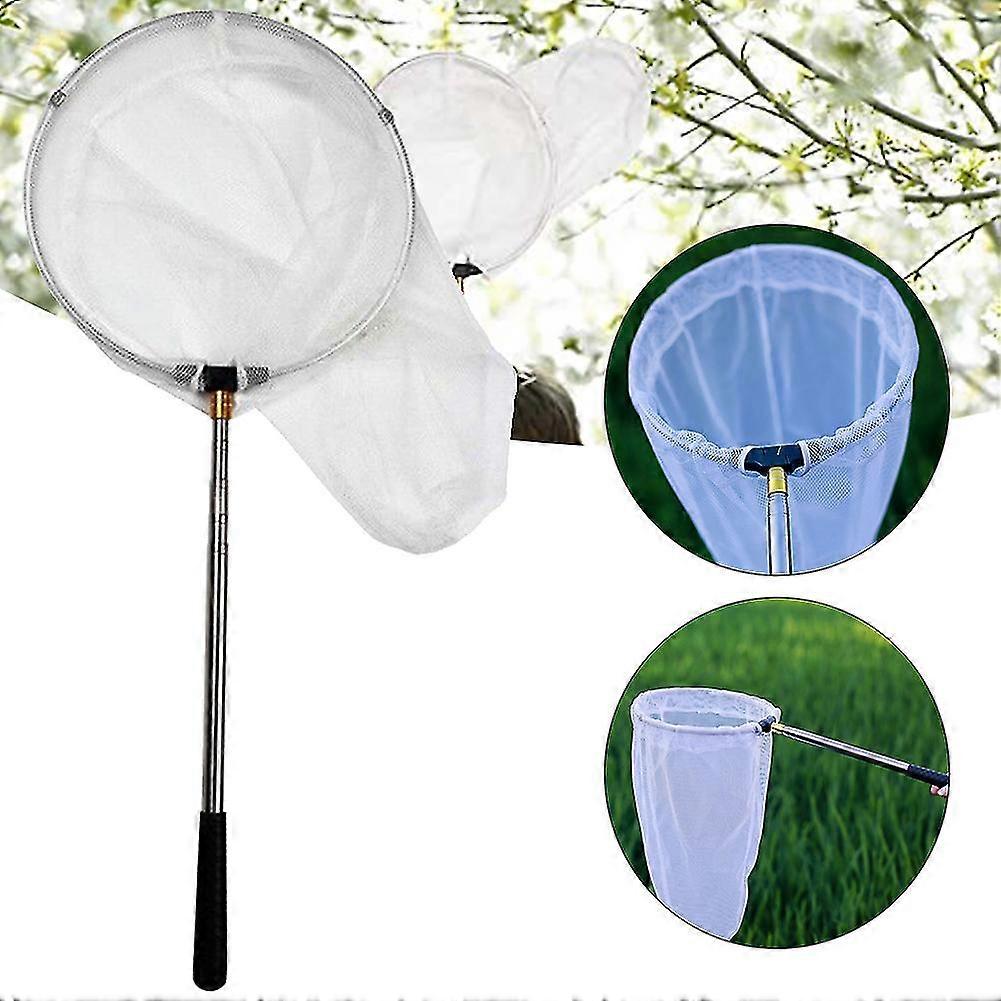 Telescopic Butterfly Net Extendable Fishing Mesh Net for Outdoor Garden Activity