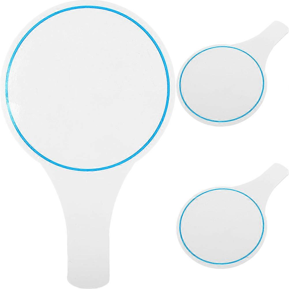 3pcs Blank Scoring Board Writable Scoreboard Dry Erase Boards for Students