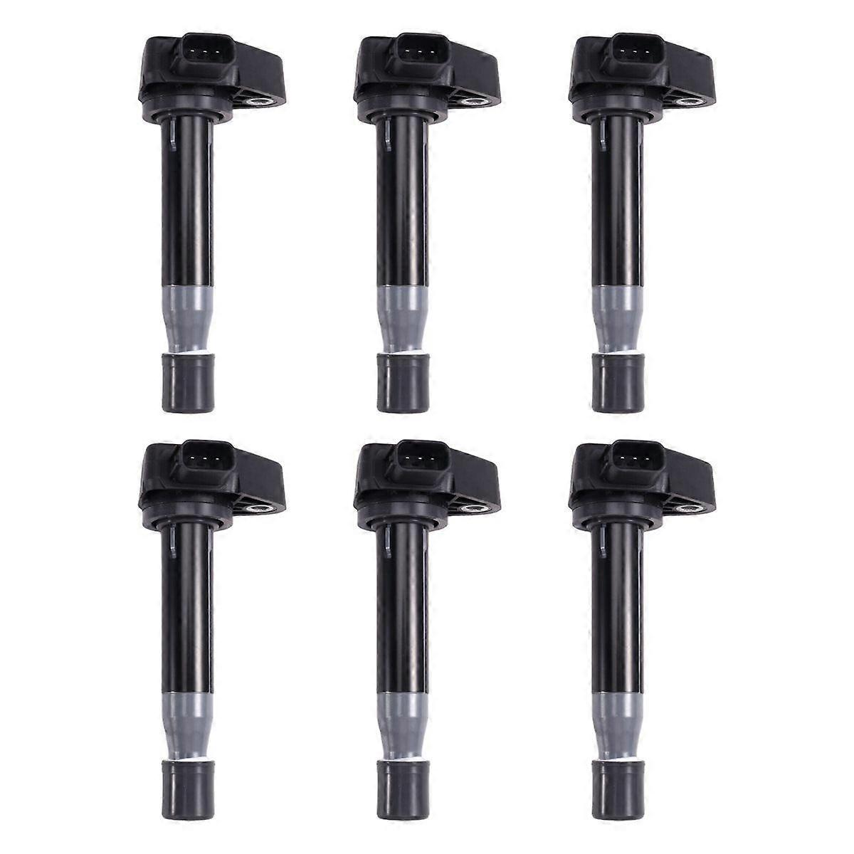 6Pcs Car Ignition Coils for Accord Pilot EL RL TL 1999-2011 30520-P8E-A01 30520-PVF-A01