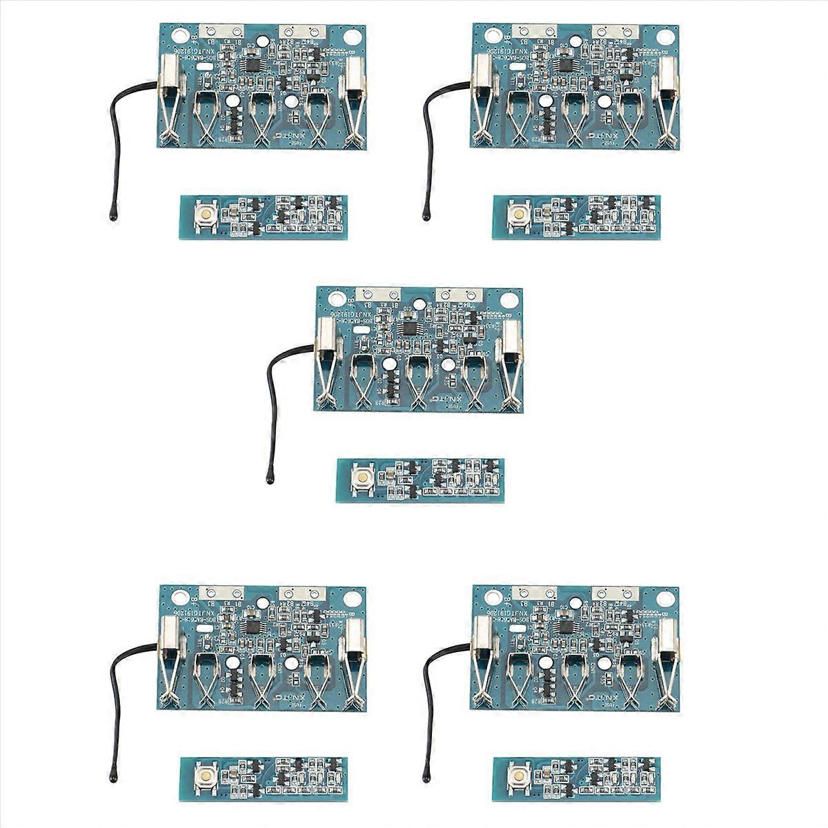5X PCB Circuit Board for 18V Li-Ion Battery Voltage Detection Protection