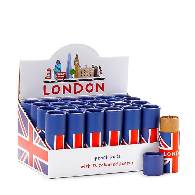 Fargeblyanttube - Union Jack 1-pakning