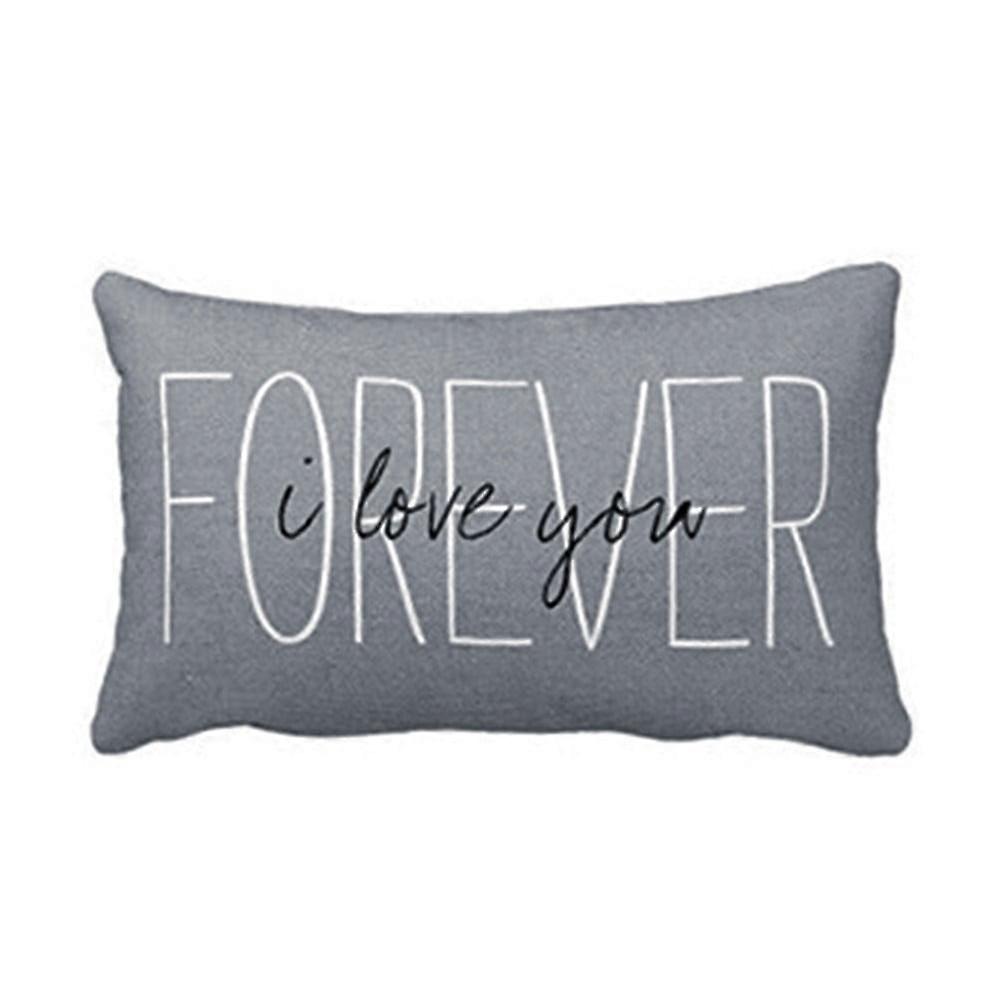 Cooling Pillow Cases 12x20 Inches, Rayon from Bamboo, Soft Breathable Covers with Envelope Closure, Compatible with Standard Pillows