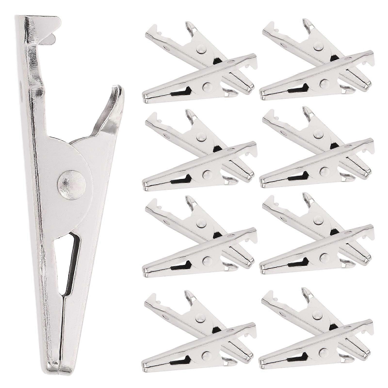 Metal Clips Electrical Test Clamps for Reliable Grip 100Pcs