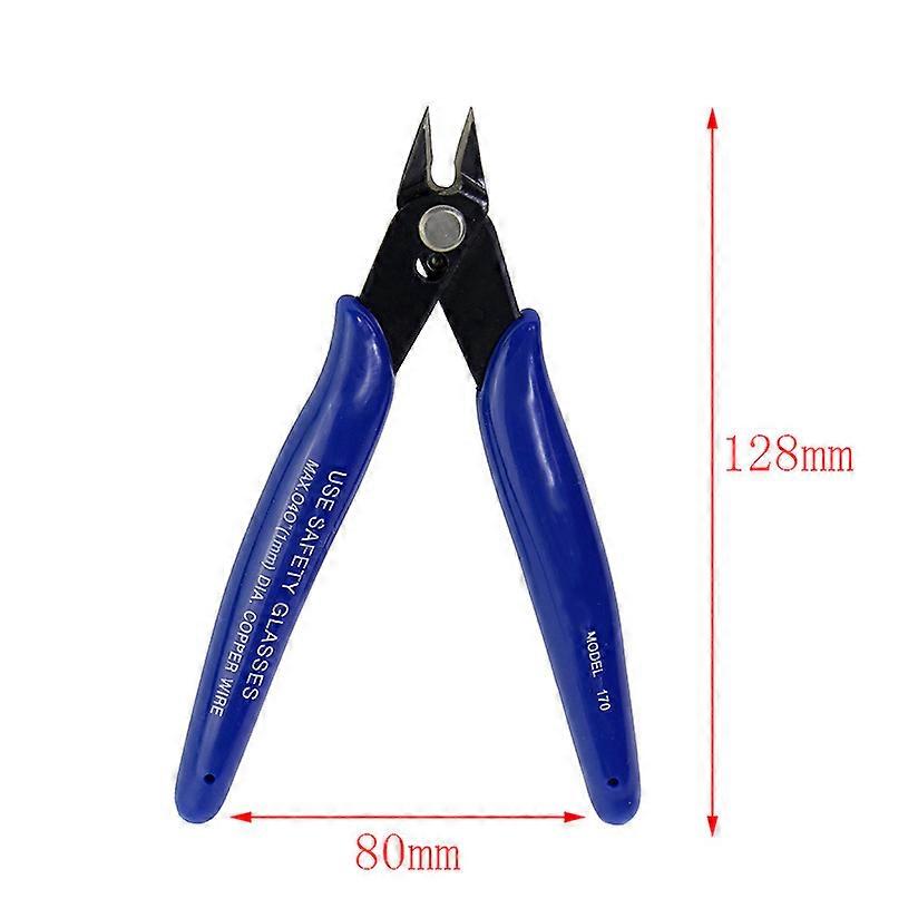 1PC 170 Universal Pliers DIY Electronic Diagonal Side Cutting Nippers Wire Cable Cutter Hand Tools