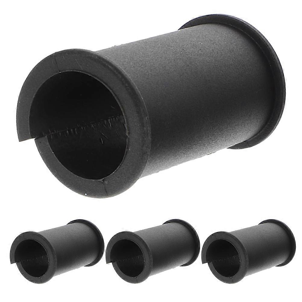Microphone Shock Mount Spacer for Clear Recording 4Pcs Rubber Protective Sleeve