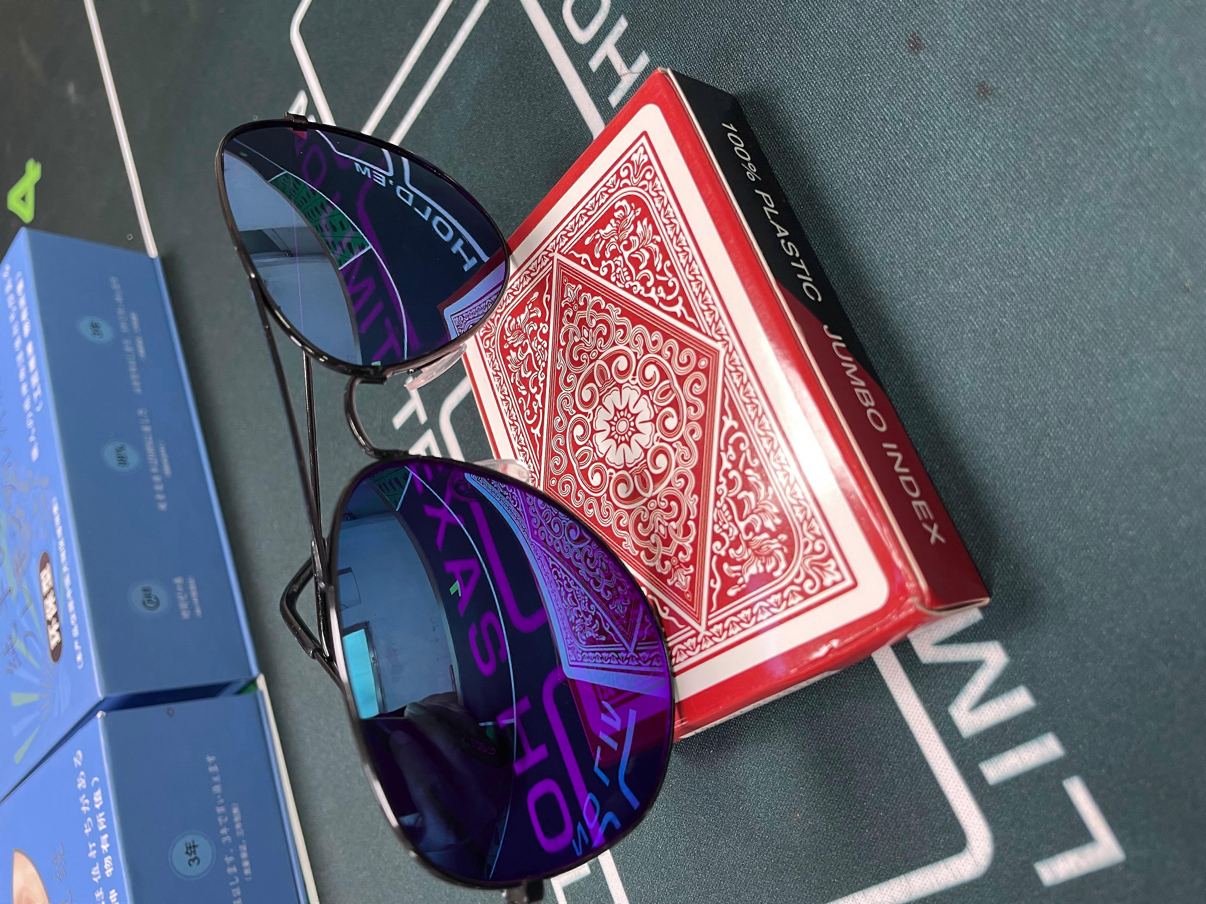 Aviator Infrared Glasses For  Marked Playing Cards(Only Glasses)