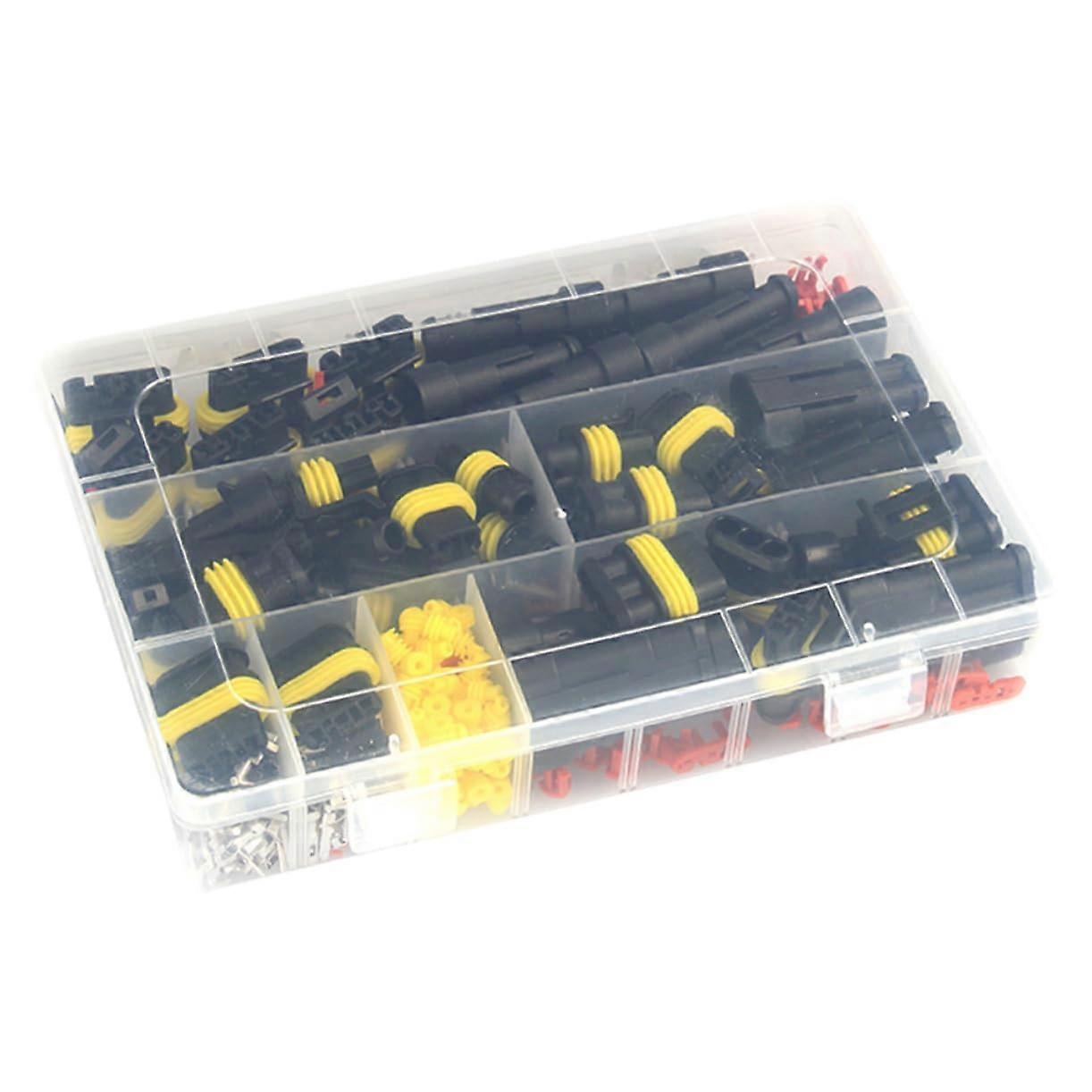 Waterproof Car Wire Connector Kit MultiType Automotive Quick Connectors for DIY and Xenon Lamp