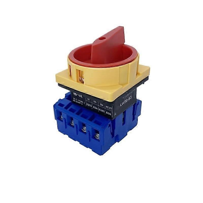 LW30 3P Isolator Switch 690V 25/32/40/63/80/100A Padlock Disconnect Selector 4P 40A ON-OFF Power Control