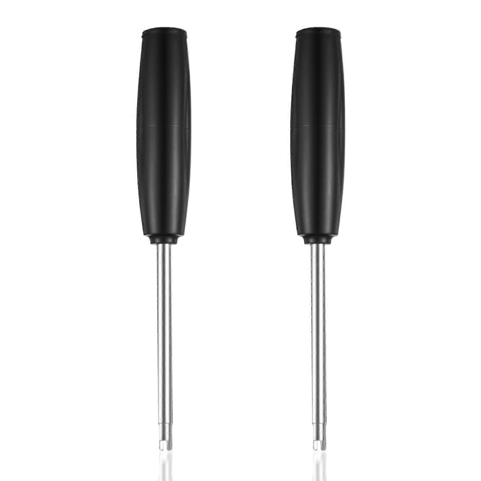 2PCS Valve Core Removal and Stem Tool for TPMS, Precision Torque Control, Universal Compatibility with Schrader