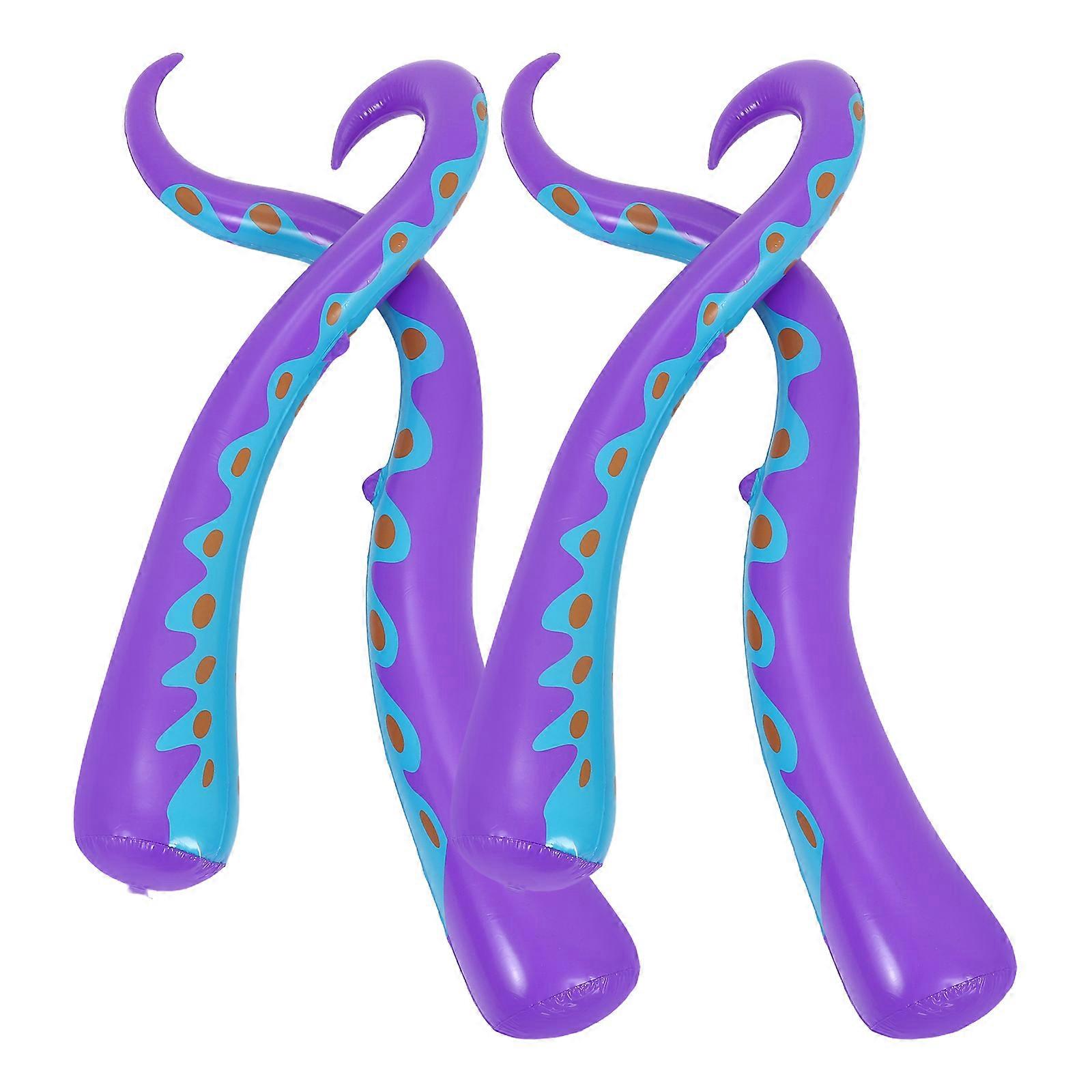 Inflatable Octopus Tentacles for Decor 4Pcs Halloween Window Party Decorations