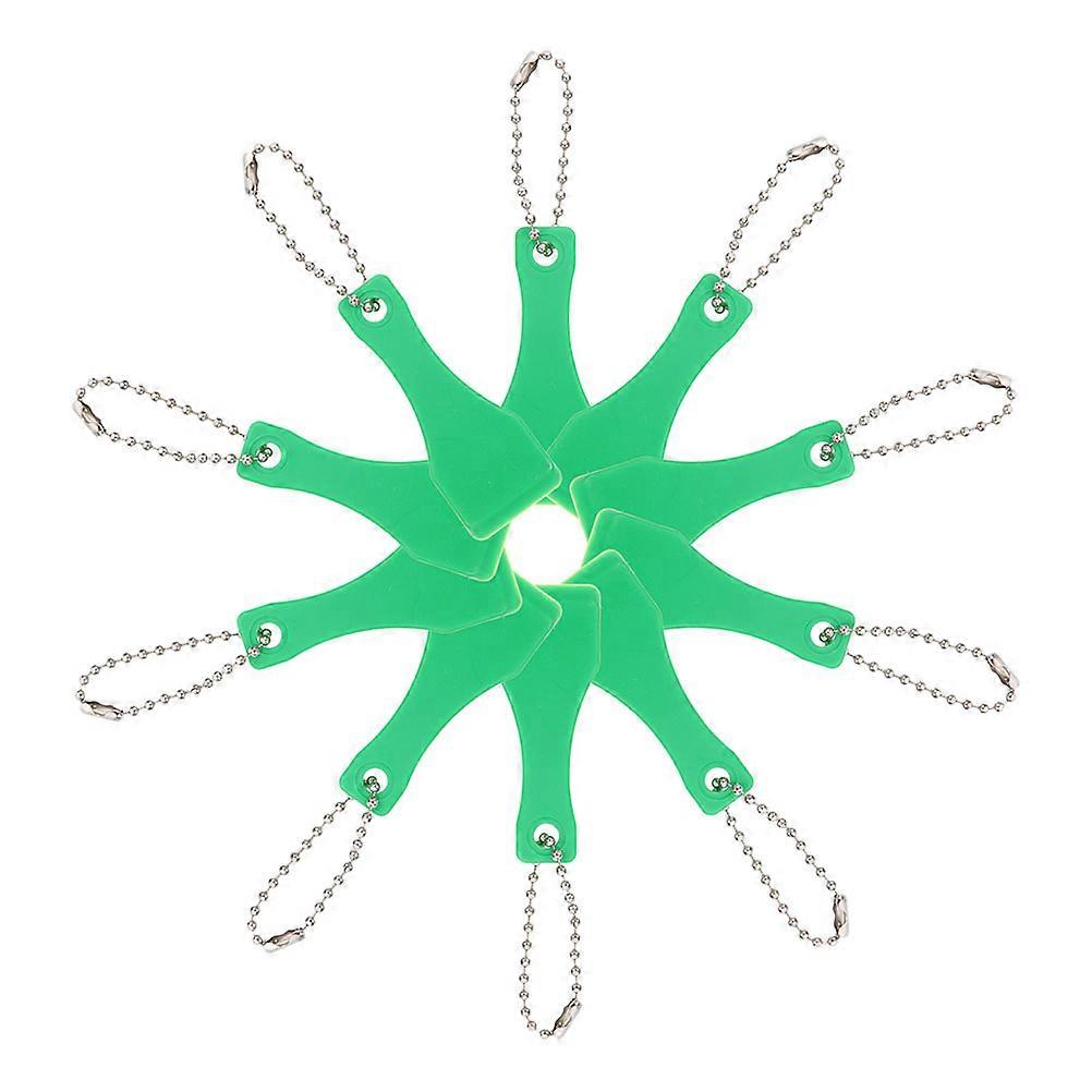 Ticket Scratcher Plastic Tool for Scratching 20Pcs Green Multi-Purpose