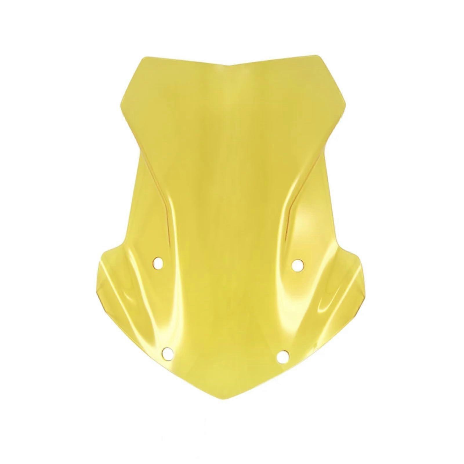 Yellow ABS Motorcycle Windshield Windscreen Protector for BMW R1200GS LC Adventure 20142020