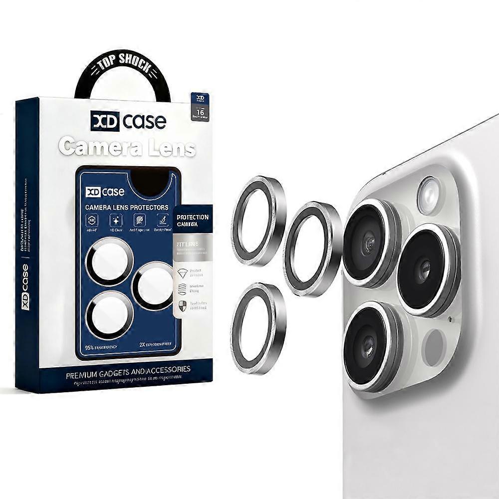 XDcase AF + AR Hawkeye Camera Lens Protector with Alignment Tool For iPhone 16 Pro / 16 Pro Max