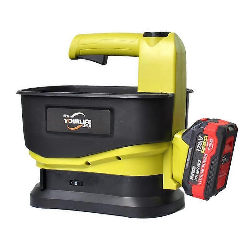 Cordless Lawn Spreader 5.5L with Adjustable Width and Flow for Grass Seed and Fertiliser