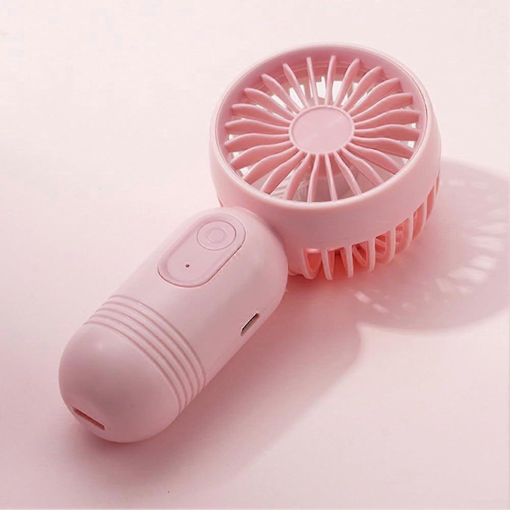 Portable Handheld Fan USB Rechargeable with 3 Speeds, TypeC Fast Charging, Travel Friendly Design