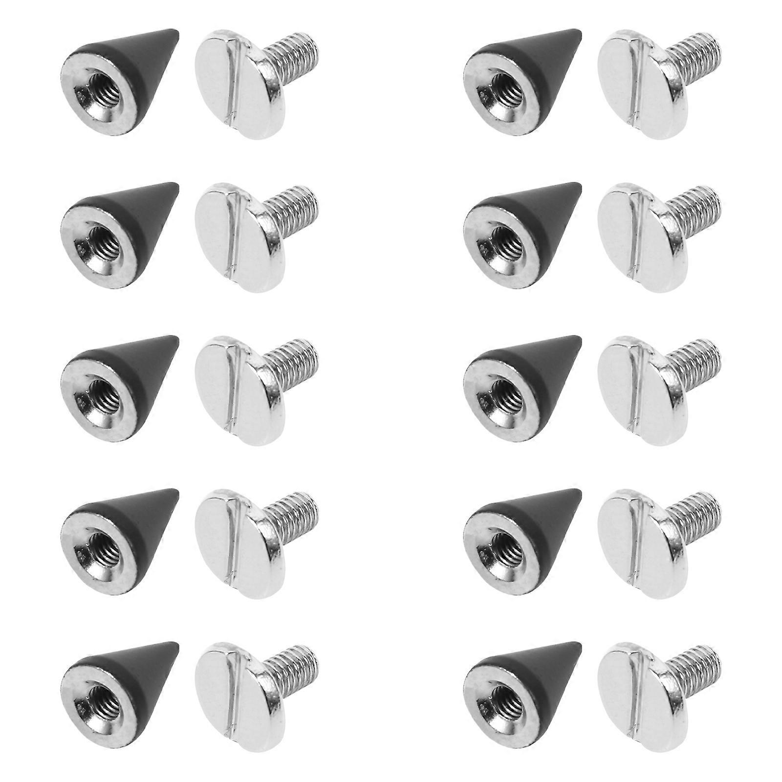 Metal Rivets Cone Shape for Craft DIY 20Pcs Screw