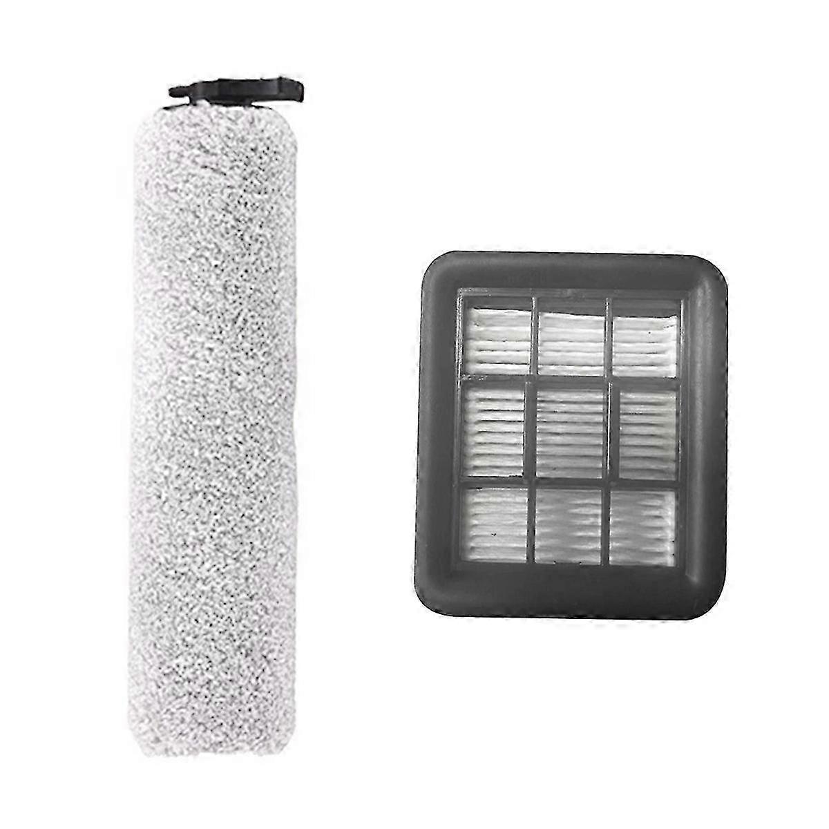 For W12 Floor Scrubber Replaceable Roller Brush, Roller, Filter & Filter Cotton