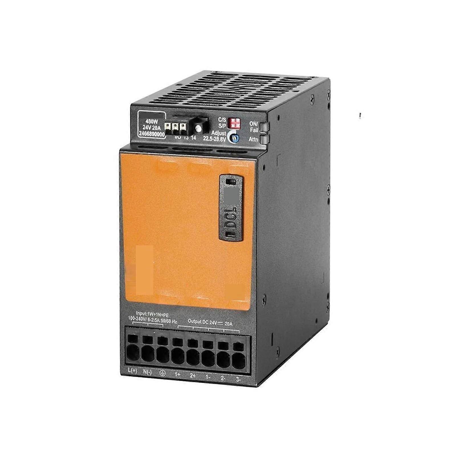 480W 24V 20A Switching Power Supply  Efficiency Stable Output for Industrial Use