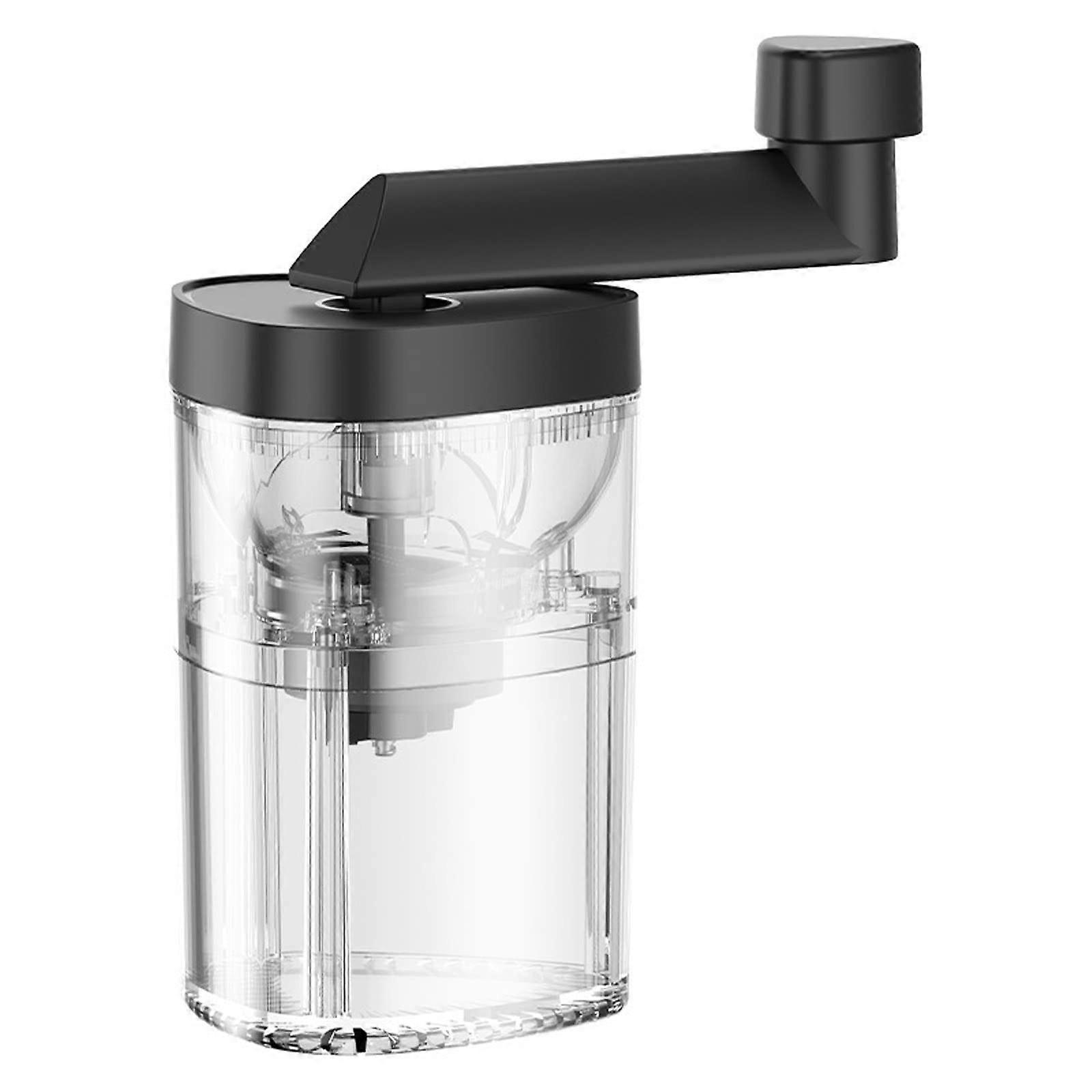 Manual Coffee Grinder with Adjustable Grind Settings and Ergonomic Quiet Handle for Drip Coffee