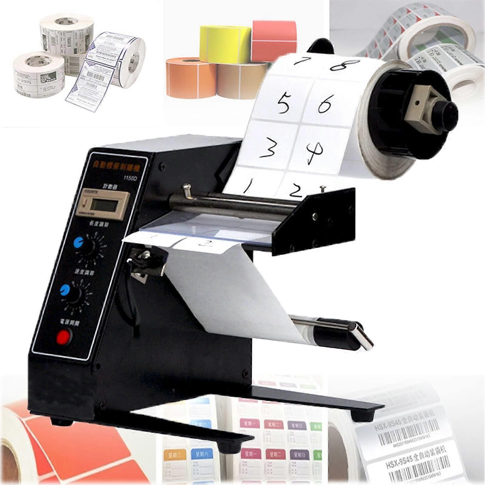 Automatic Label Peeling Machine with Smart Counting Display for SelfAdhesive Labels 140mm