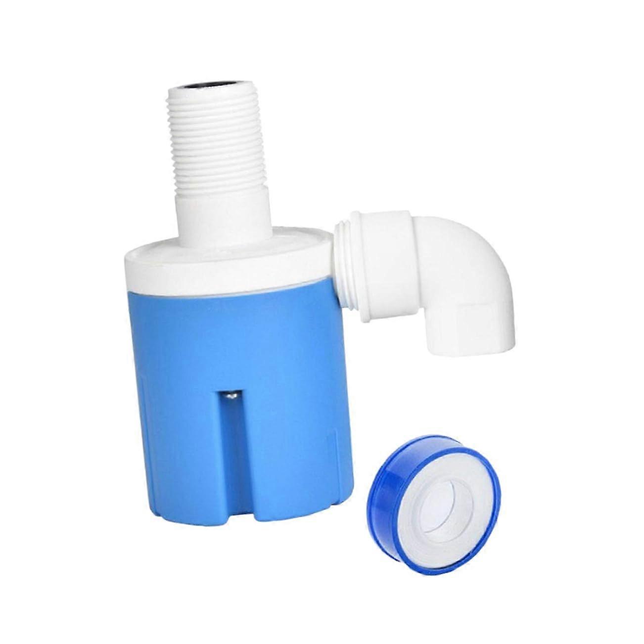 Automatic Water Float Valve with Filter Screen, PP Material, Quick Refill Stop for Tanks and Towers