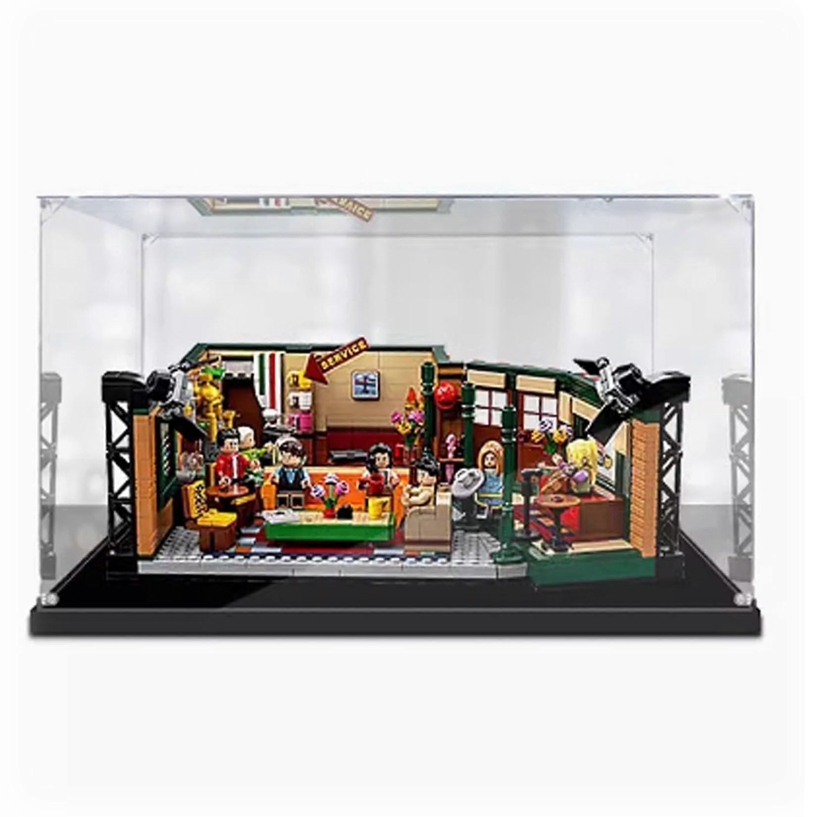 Acrylic Display Case for  21319 Coffee , Transparent Dustproof Clear Panels, 2mm Durable