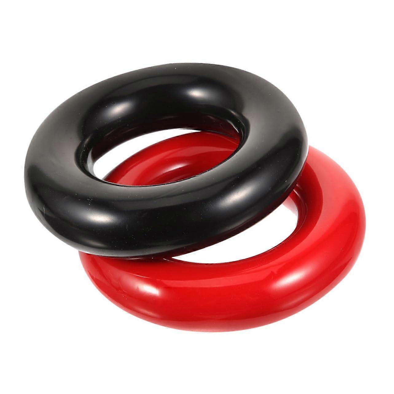 2pcs Iron Weighted Golf Swing Trainer Ring for Strength, Control and Muscle Endurance