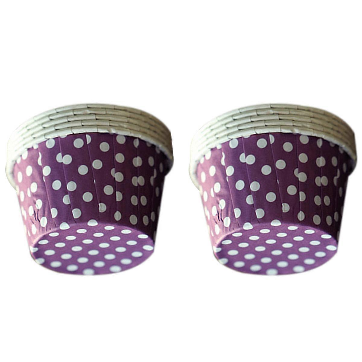 Cooking Paper Cup Point for Putting Cake 100Pcs Cup