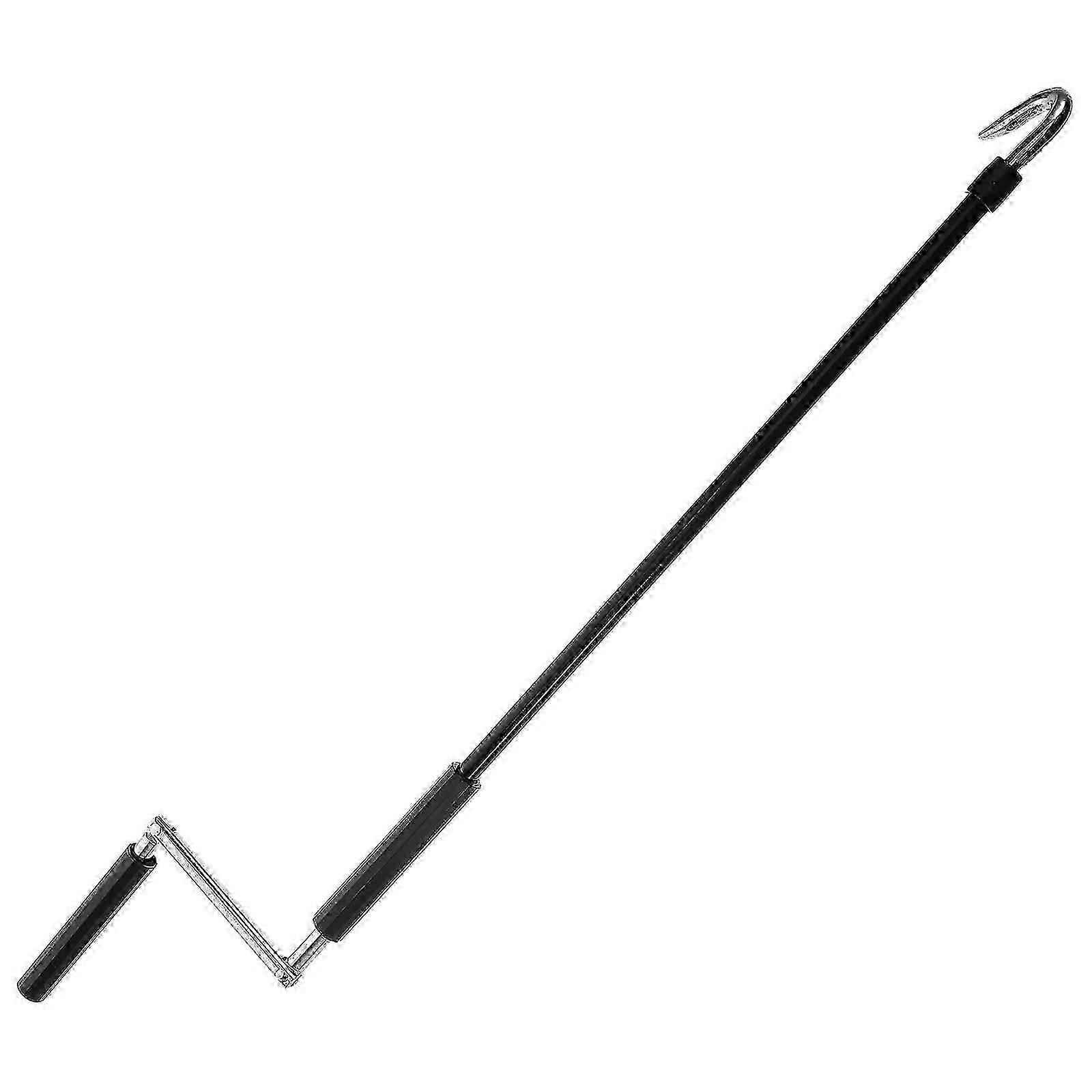 Awning Crank Handle compatible Canopy Retraction Ergonomic Black Durable Design Suitable compatible RV Shade 1Pcs