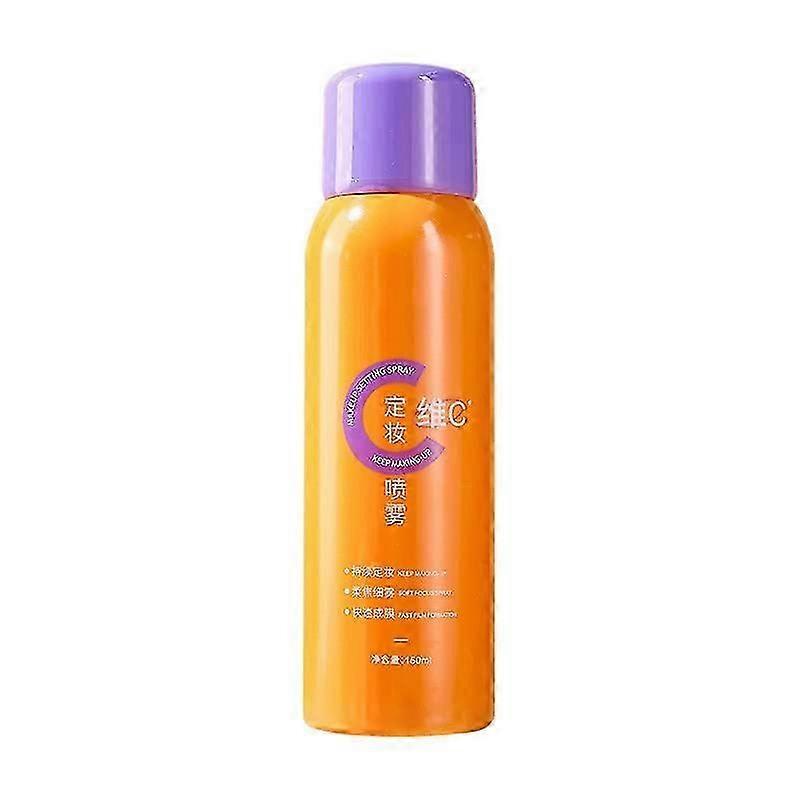 150ml Hydrating Long Lasting Makeup Setting Spray Quick Drying Moisturizing Finish Yellow